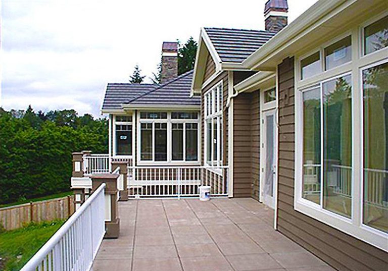 Custom Home Deck and Patio Reconstruction Services Bellevue, WA.