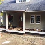 Custom front deck construction Whidbey Island
