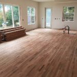 Whidbey Island Custom home living room construction