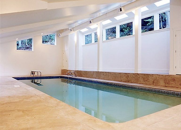 Seattle custom home indoor pool construction and Designs - Town Construction and Development