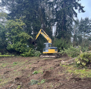 Shoreline custom home project in progress