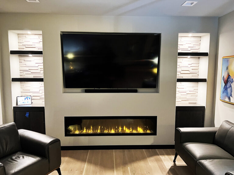 LYNNWOOD CUSTOM FIREPLACE BY TOWN CONSTRUCTION AND DEVELOPMENT