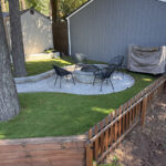 New Fire Pit Patio Area