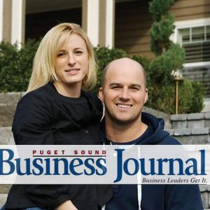 SEATTLE SEAHAWK MATT HASSELBECK, HIS WIFE, SARAH