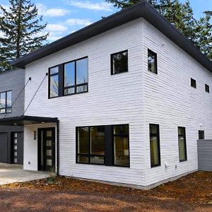 Shoreline custom home remodeling project – exterior renovation